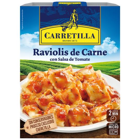 Raviolis de Carne con Tomate 350g