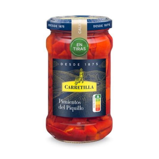 Pimientos del piquillo en tiras Carretilla - 225g