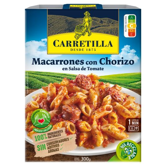 Macarrones con chorizo Carretilla - 300g
