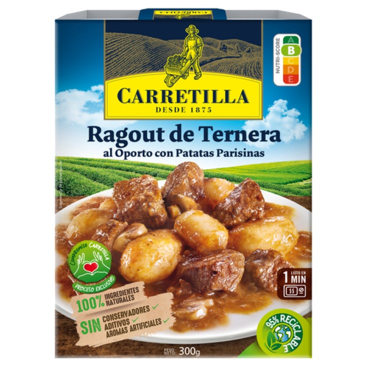 Ragout de ternera al oporto con patatas - 300g
