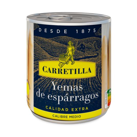 Yemas de espárragos mediana Carretilla - 135g