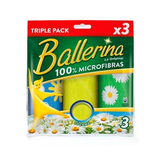 Bayeta Ballerina 100% Microfibras