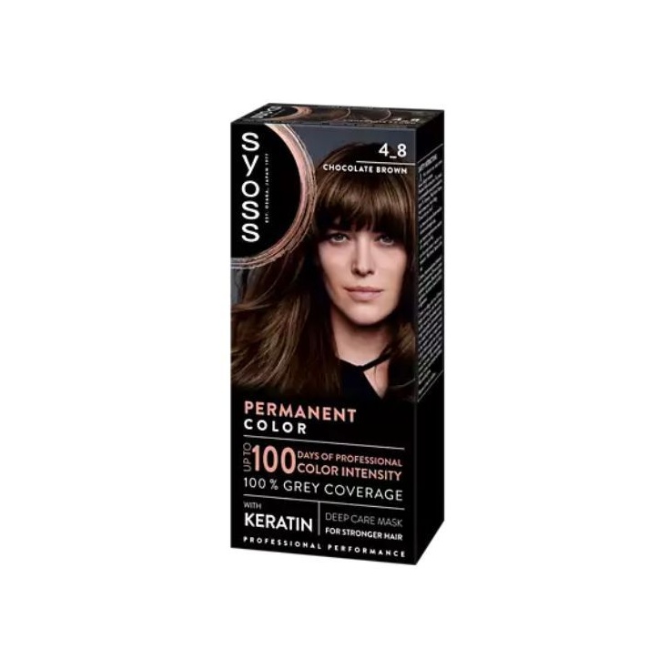 Tinte Syoss castaño chocolate 4.8