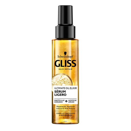 Tratamiento serum ligero ultimate oil elixir- Gliss - 100ml