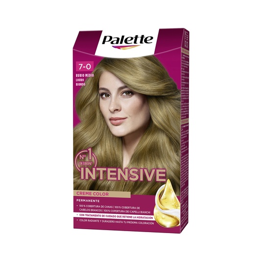 Tinte Intensive Creme Color permanente rubio medio nº 7 