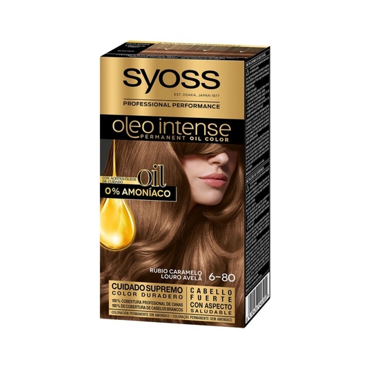 TINTE COLOR RUBIO CARAMELO Nº 6-80