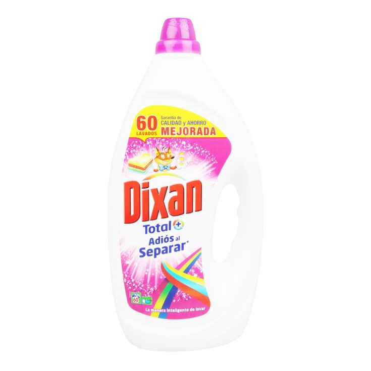 Detergente Adiós al Separar Dixan - 60 lavados