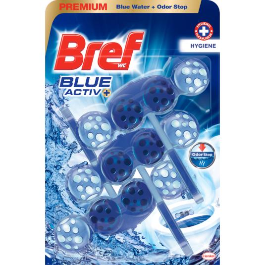 Desinfectante Blue active WC - Bref - 3 uds