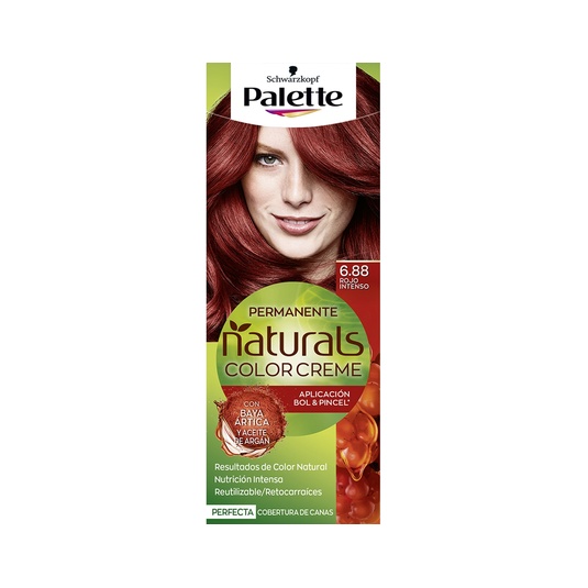 Naturals Color Creme coloración permanente nº 6.88 rojo