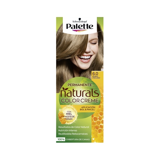 Naturals Color Creme coloración permanente nº 6.0 rubio osc