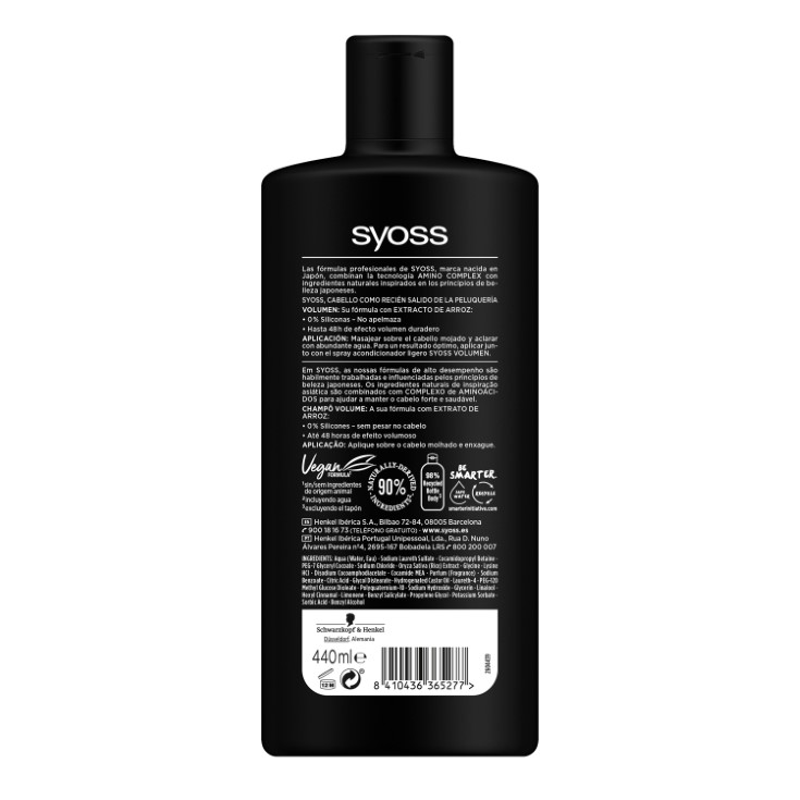 Champú volumen 440ml