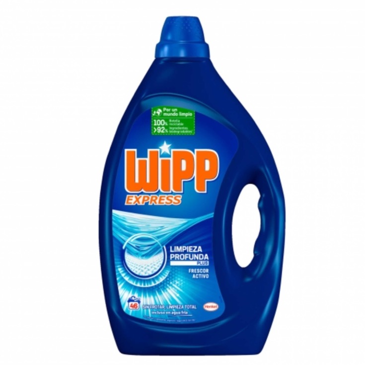 Detergente líquido limpieza profunda Wipp Express - 46 lav