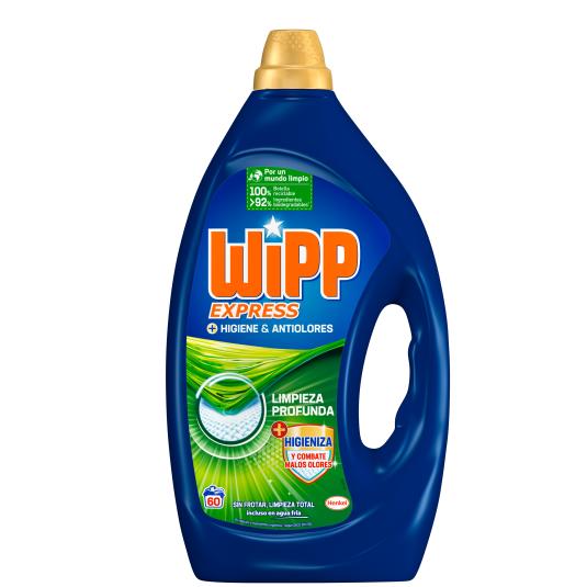 Detergente líquido Antiolores Wipp Express - 60 lav