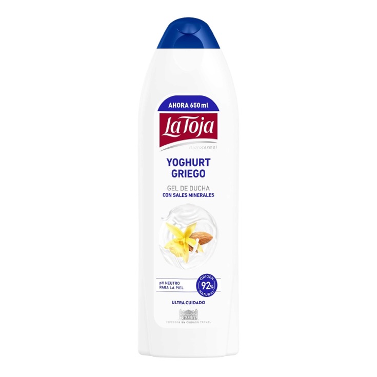 Gel de ducha yogur griego La Toja - 550ml