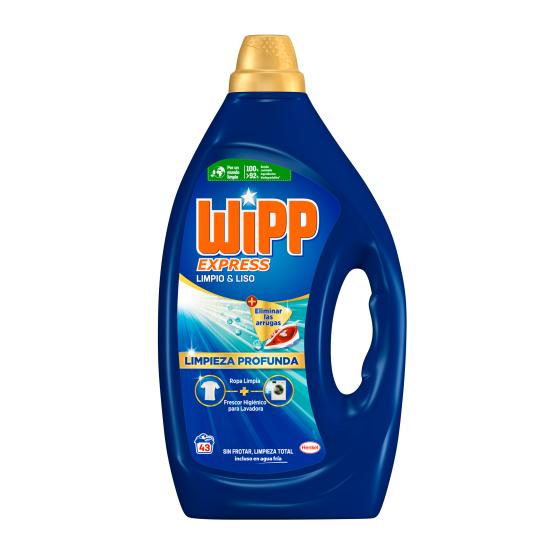 Detergente líquido limpio & liso - Wipp Express - 43 lavados Detergente líquido limpio & liso - Wipp Express - 43 lavados