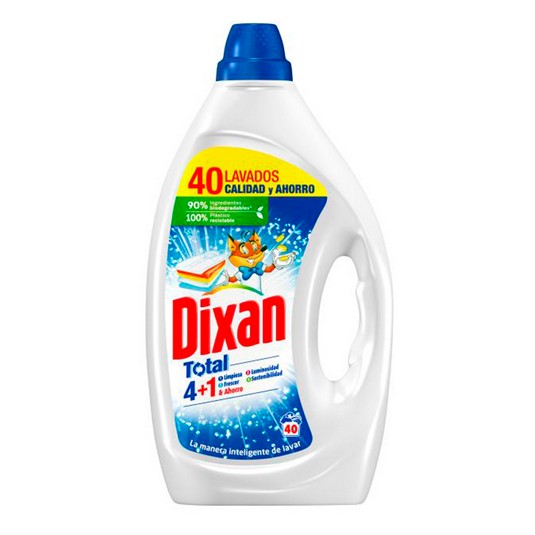 Detergente líquido 4+1 - Dixan - 40 lavados