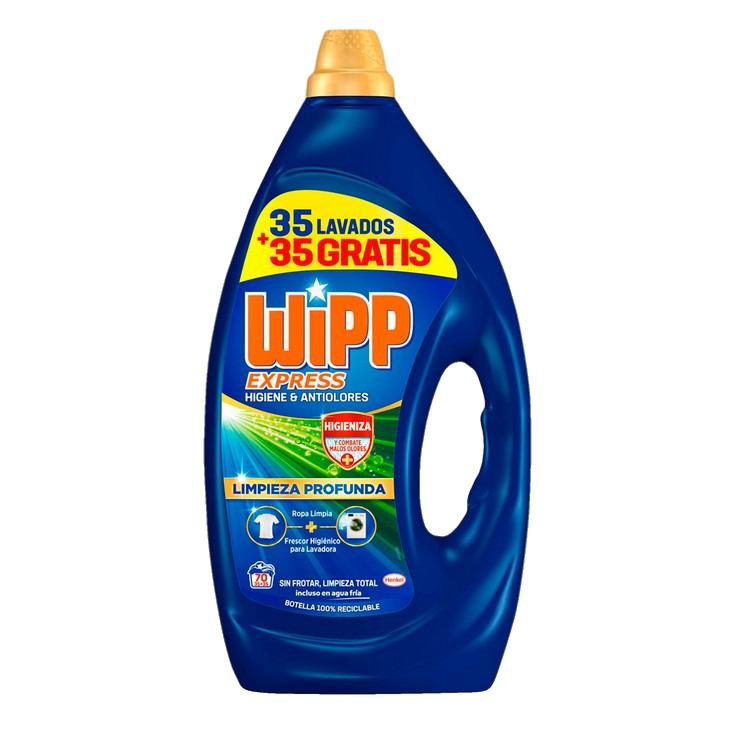 Detergente higiene y antiolores - Wipp Express 35+35