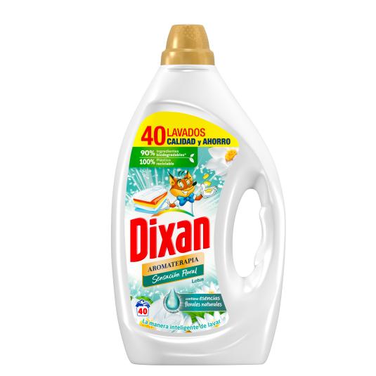 Detergente líquido aromaterapia - Dixan - 40 lavados