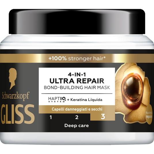 Mascarilla de pelo reparadora Ultimate Repair 4 en 1 keratin
