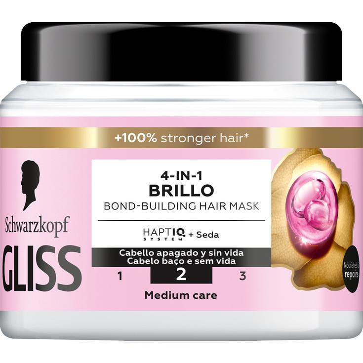 Mascarilla de pelo 4 en 1 Brillo