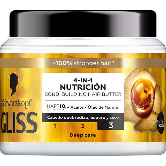 Mascarilla de pelo nutritiva Nutrición 4 en 1