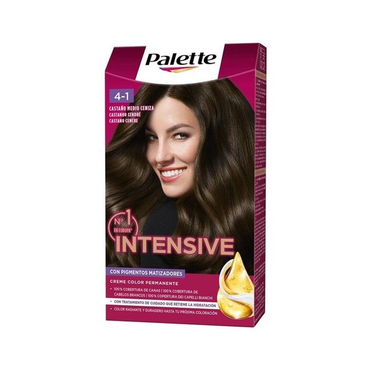 Tinte INTENSE COLOR 4.1 CASTAÑO MEDIO CENIZA