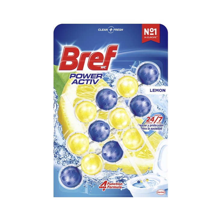 Desinfectante WC colgador Power Activ Lemon