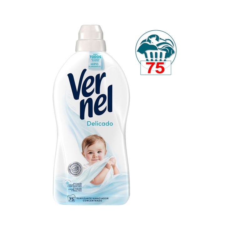 Suavizante concentrado delicado para pieles sensibles 