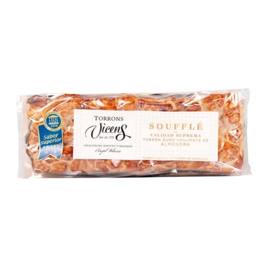 Turrón souflé crujiente de almendra Vicens - 300g