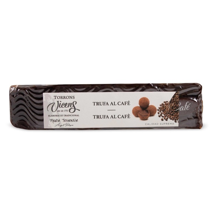 Turrón de trufa al café Vicens - 300g