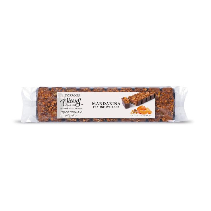 Turrón mandarina y avellana - Vicens - 300g