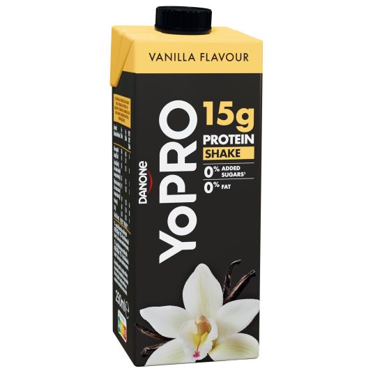 Leche Desnatada proteína sabor vainilla Yopro - 400g