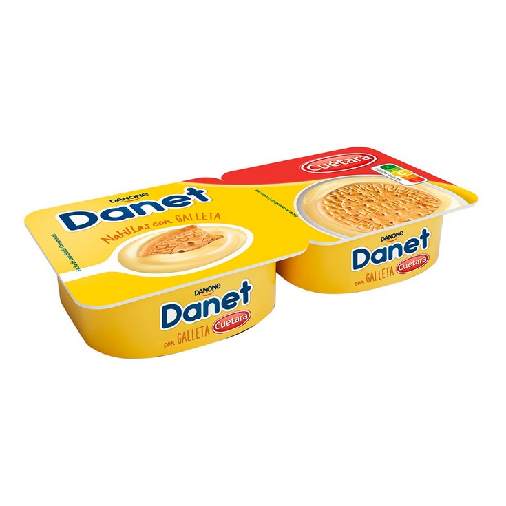 Natillas con galleta Danone - 2x120g