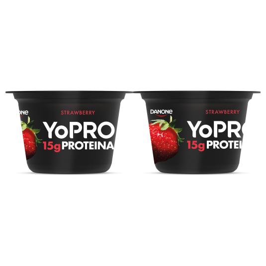 Yogur proteínas fresa - Yopro - 2x160g