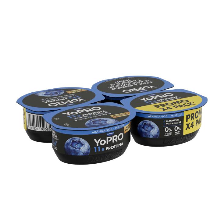 Yogur arándanos 4x120g