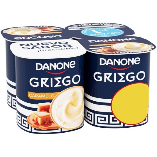 Yogur griego con caramelo - 4x110g