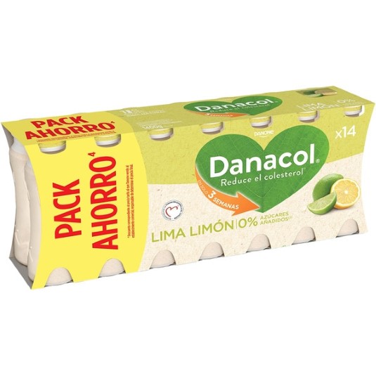 Bebible de lima y limón 0% azúcares añadidos - 14 uds
