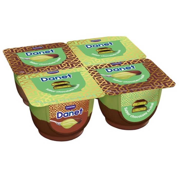 Natillas de chocolate Dubai - 4x150g
