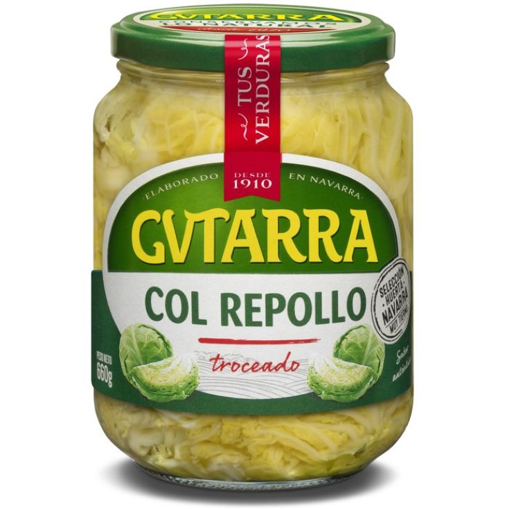 Col o repollo troceado Gutarra -400g