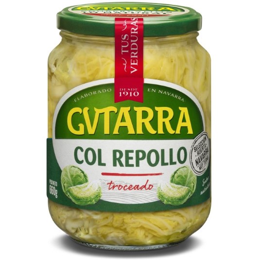 Col o repollo troceado Gutarra -400g