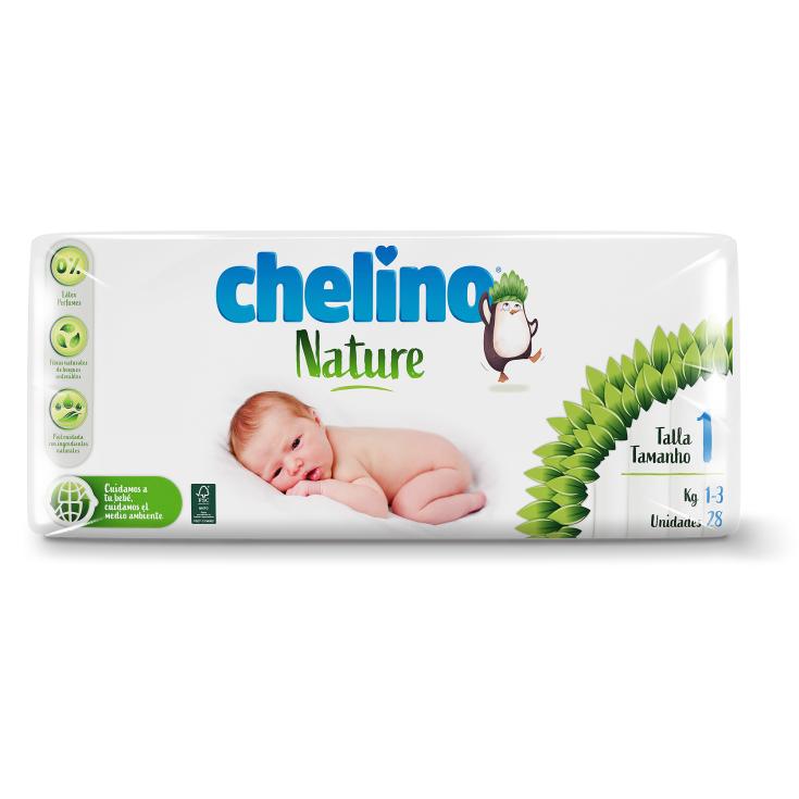 Chelino Nature Pañales Talla 5 13-18 kg 30 Uds