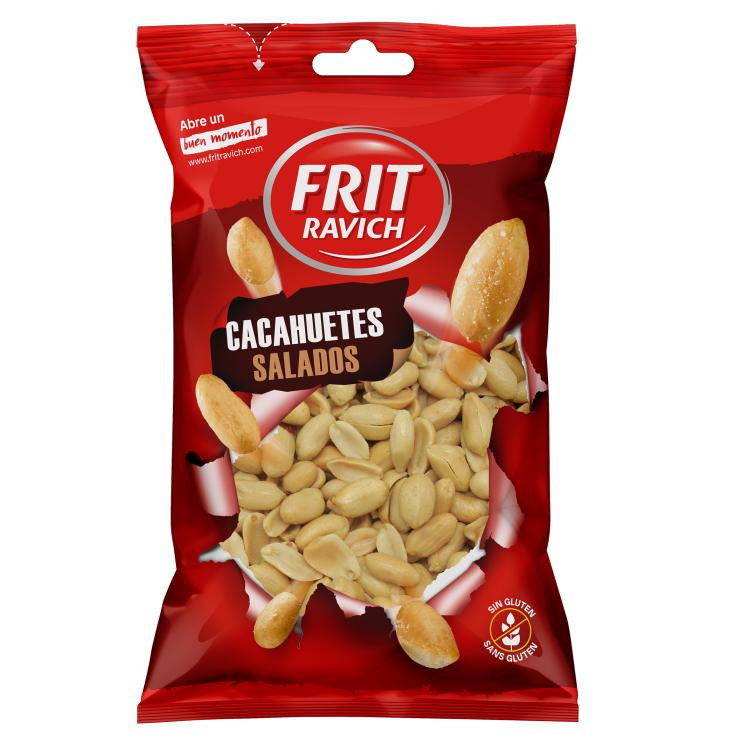 Cacahuetes Fritos y Salados 200g