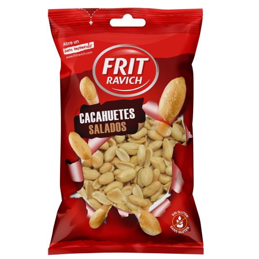 Cacahuetes Fritos y Salados 200g