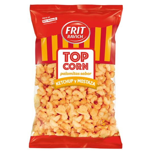 Palomitas sabor ketchup y mostaza