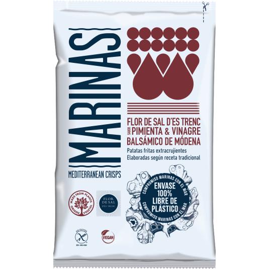 Patatas fritas pimienta y vinagre Marinas -150g