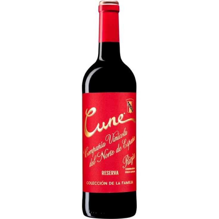 Vino tinto reserva gran selección Cune - 75cl