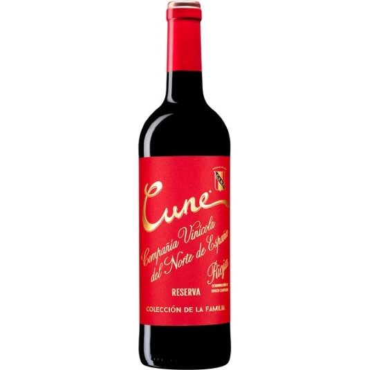 Vino tinto reserva gran selección Cune - 75cl