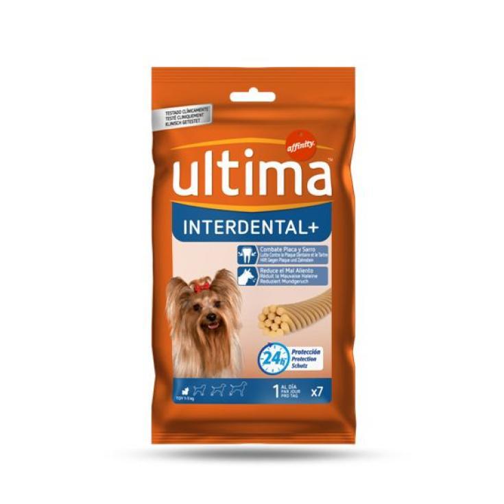 Stick dental perros mini 5-10kg 7 uds - Ultima - 70g