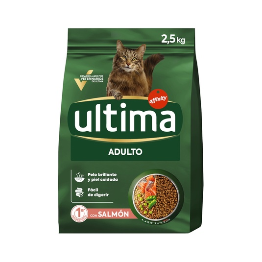 Alimento para gatos adultos salmón -2.5kg