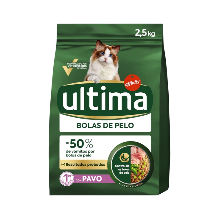 Alimento Para Gatos Adultos Bolas De Pelo